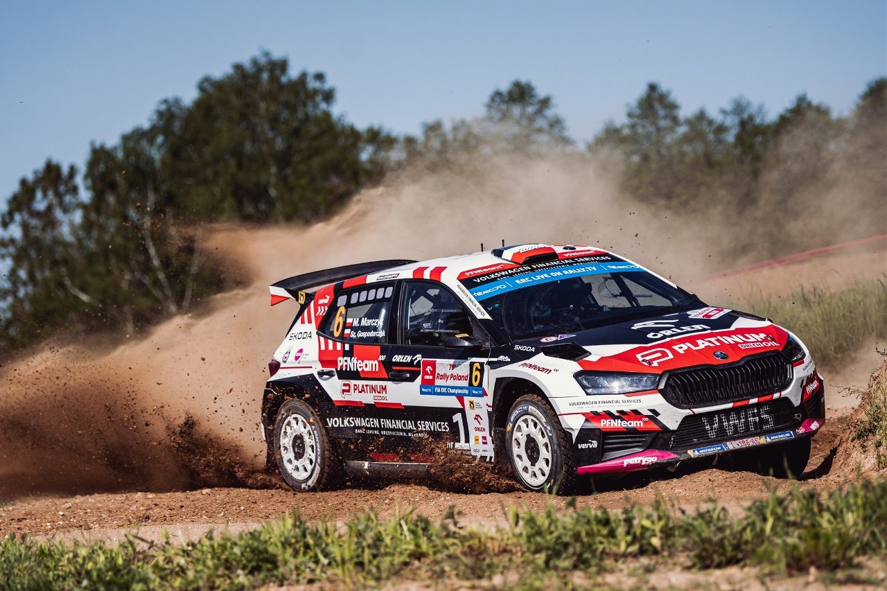 Marczyk i Gospodarczyk na podium ORLEN 79. Rajdu Polski