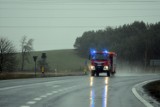 Ciężka noc strażaków z powiatu sławieńskiego. 48 interwencji z powodu wichury