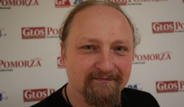 Marcin Kamiński - redaktor "Głosu Pomorza".