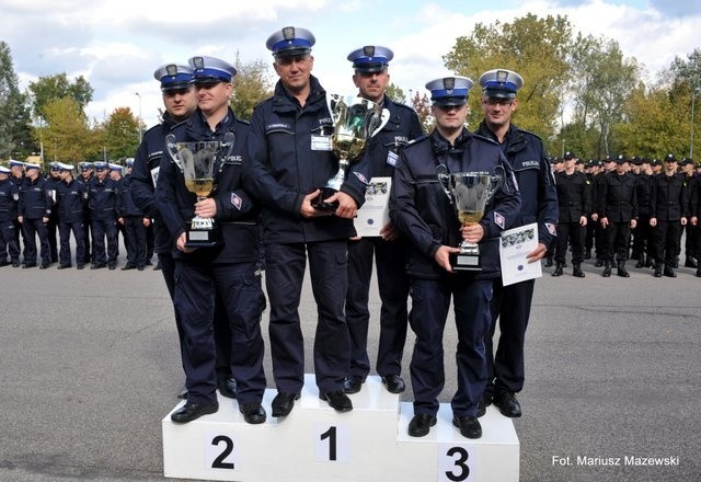 Andrzej Seredyn i Mariusz Wulczyński na II miejscu podium