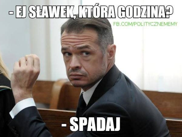 "Sławek, która godzina?". Internet komentuje sprawę Sławomira Nowaka (memy)