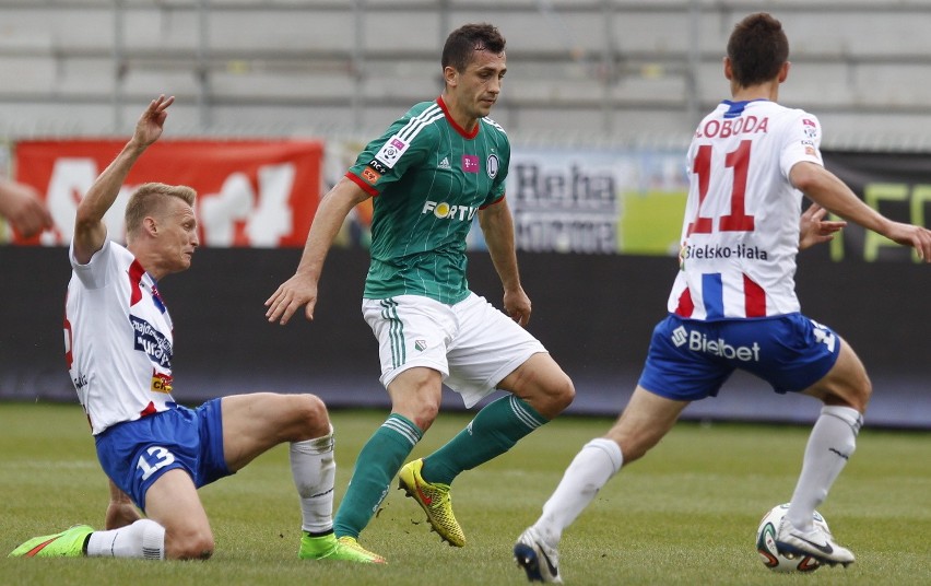 Podbeskidzie - Legia 2:1 Górale zagrali po zbójnicku, zabrali punkty bogatym