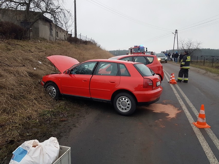 Wypadek w Tymawie 24.12.2016