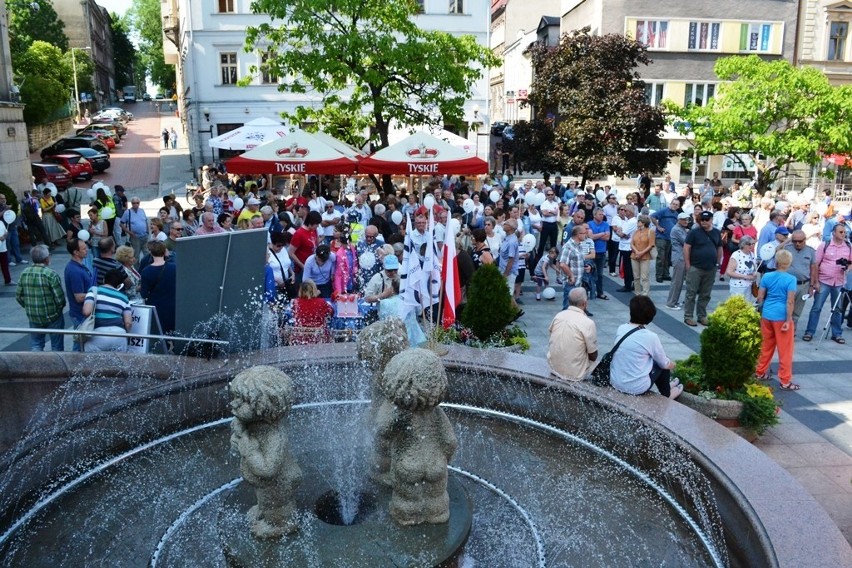 Piknik KOD Podbeskidzie w Bielsku-Białej z okazji 4 czerwca