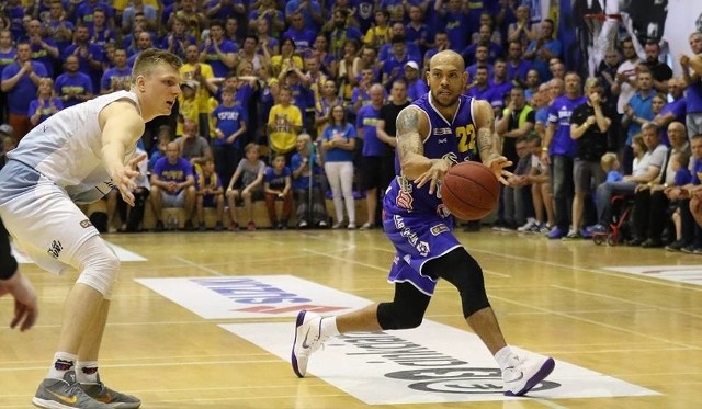 Marc Carter zdobył w sobotę 18 punktów i był najskuteczniejszym zawodnikiem BM Slam Stali