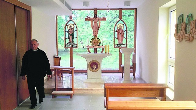Kaplica bielskiego hospicjum nosi imię św. Jana Pawła II