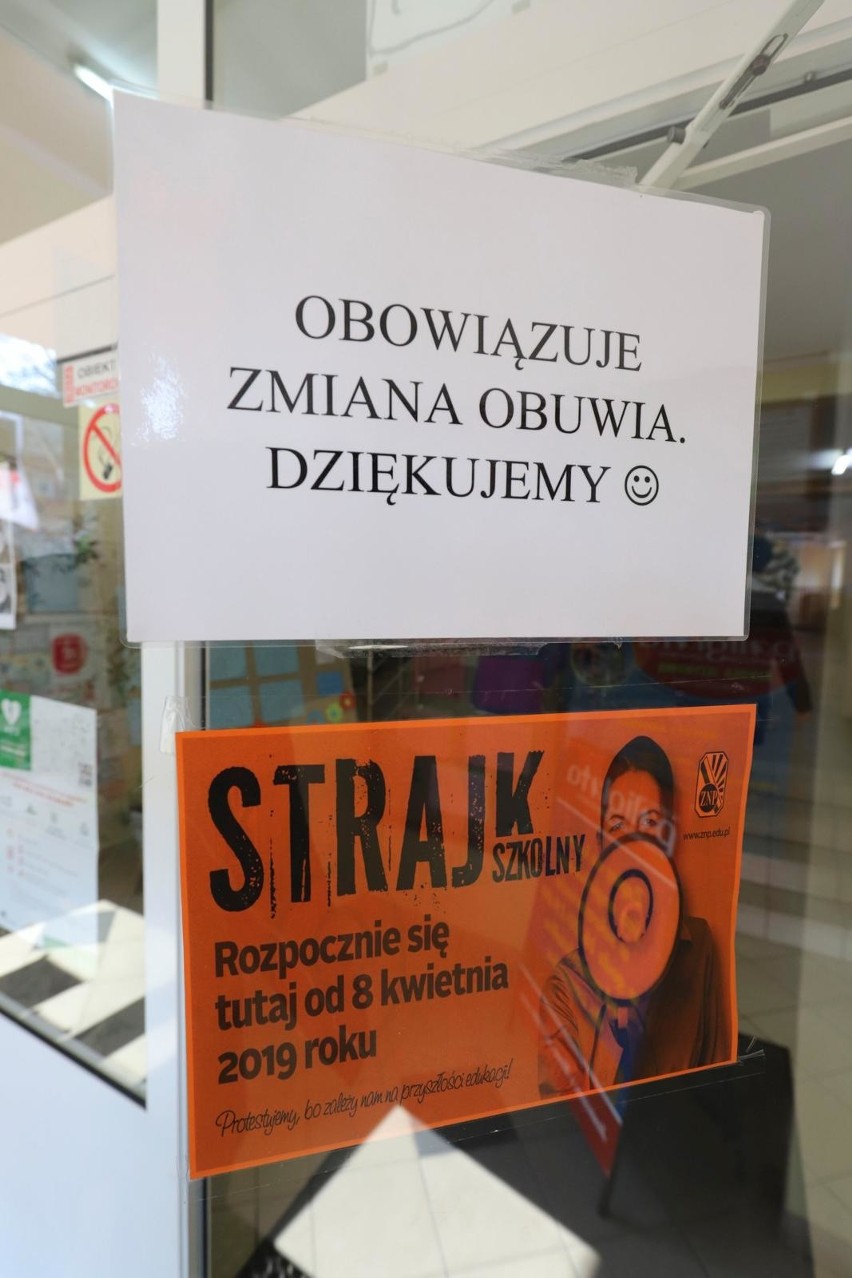 Trwa strajk nauczycieli 2019