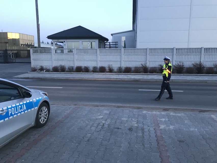 Jak się okazało, na odcinku drogi, gdzie było ograniczenie...