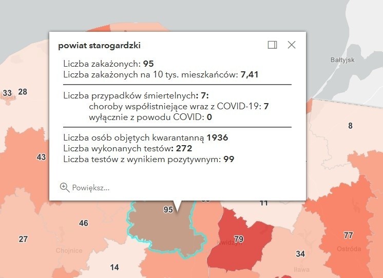 Koronawirus na Pomorzu 02.04.2021. 1335 nowych przypadków zachorowania na Covid-19 w województwie pomorskim! Zmarło 29 osób