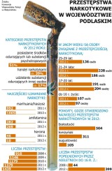 Narkotyki w województwie podlaskim. Nawet dzieci biorą