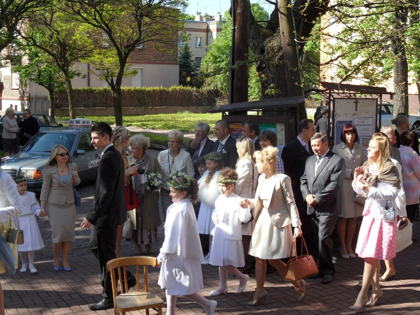 Pierwsza Komunia św. u św. Stanisława Kostki w Częstochowie