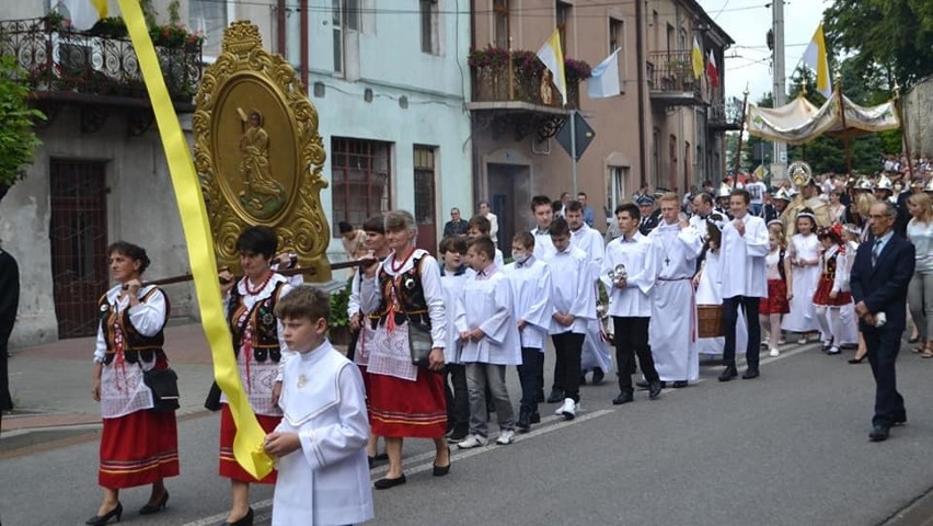 Boże Ciało 2020 w Działoszycach.