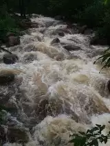 Tatry. Szlaki zamieniły się w rwące potoki. TPN ostrzega [ZDJĘCIA]