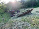 Tragiczny wypadek w Lubince pod Tarnowem. 78-letni mężczyzna zginął przygnieciony przez traktor rolniczy 