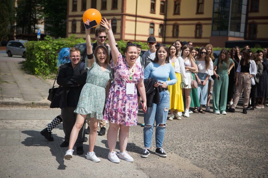 Parada studencka w Słupsku