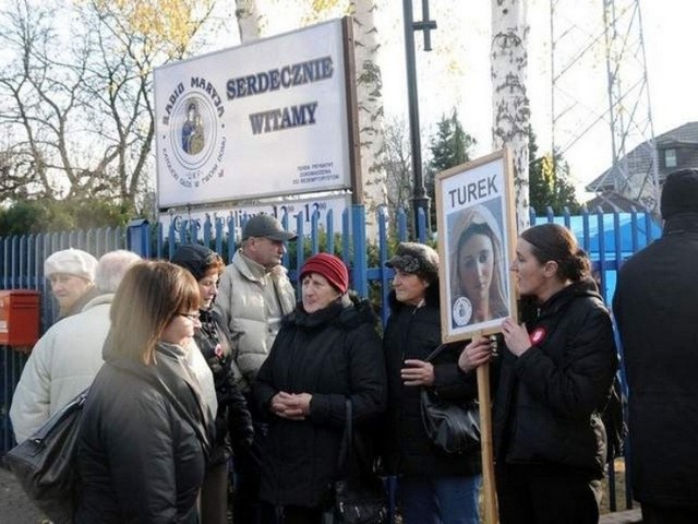 Pielgrzymi podczas obchodów 20-lecia Radia Maryja w Toruniu