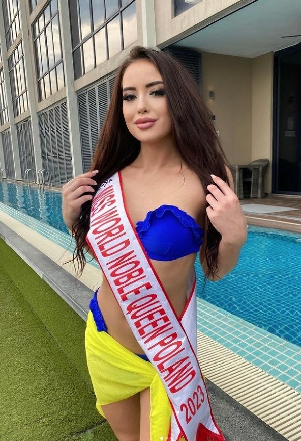 Roksana Oraniec z Ćmielowa w wyborach Miss World Noble Queen 2023 w Malezji. Zobacz nowe zdjęcia z konkursu