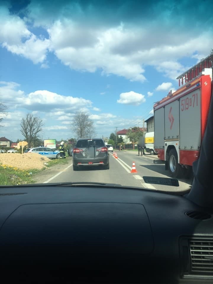 8 maj 2021. Wypadek w Polance Wielkiej