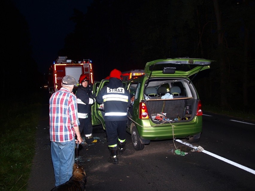 Wypadek w pow. białogardzkim.