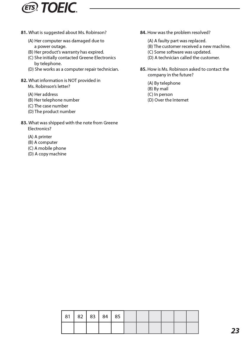 Wielki Test Języka Angielskiego w Gdyni. Sprawdź się. Rozwiąż test! [TOEIC, ARKUSZE, ODPOWIEDZI]