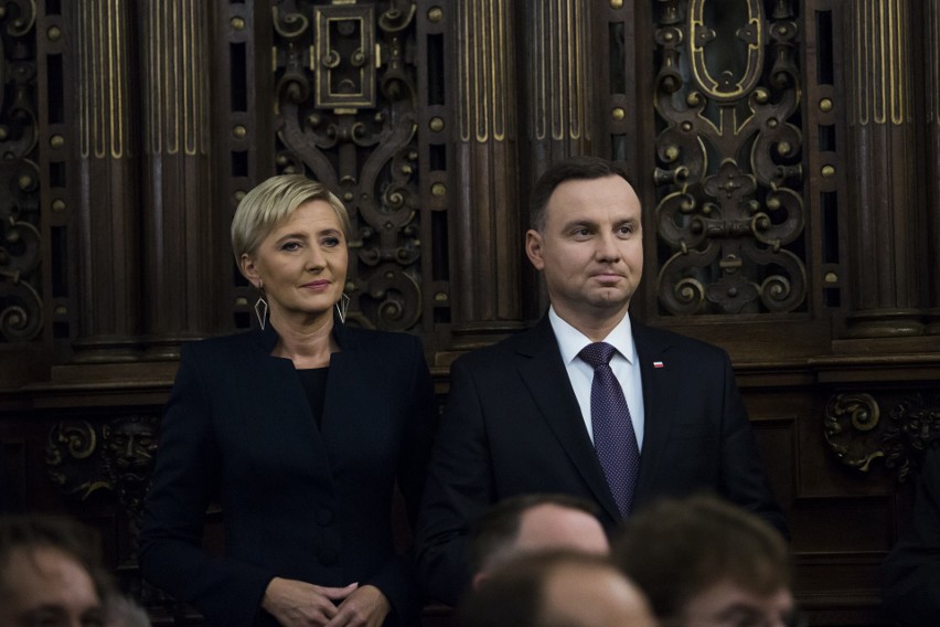 Prezydent Andrzej Duda wziął udział w mszy świętej na Wawelu