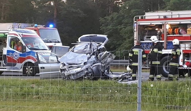 Do wypadku doszło 6 lipca 2017 na 236. km opolskiego odcinka autostrady A4 w kierunku Katowic.