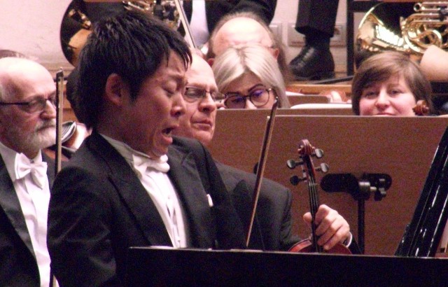 2 marca 2018 r. Inauguracja 18. Dni Muzyki nad Odrą w Filharmonii Zielonogórskiej. Takashi Yamamoto z Japonii zagrał Koncert fortepianowy e-moll F. Chopina