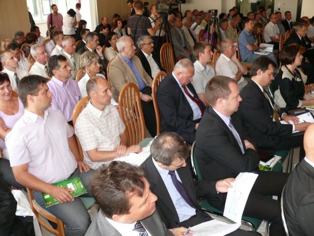 Konferencja cieszyła się olbrzymim zainteresowaniem.