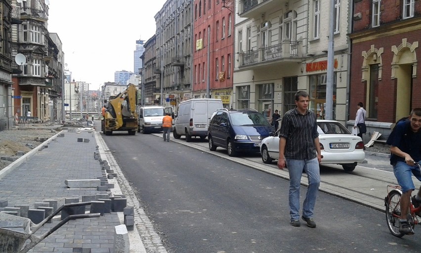 Przebudowa centrum Katowic: Remont ulicy Kościuszki