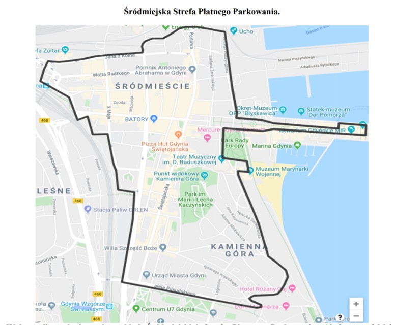Jeszcze w tym roku powstanie Śródmiejska Strefa Płatnego Parkowania w Gdyni. Kierowców czeka wzrost opłat o ponad sto procent
