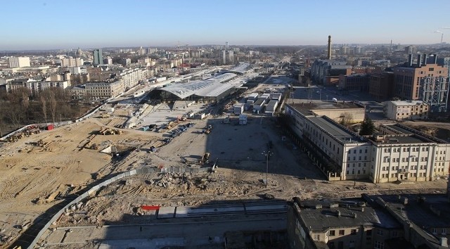 Spora część prac drogowych będzie prowadzona wokół dworca Łódź Fabryczna.