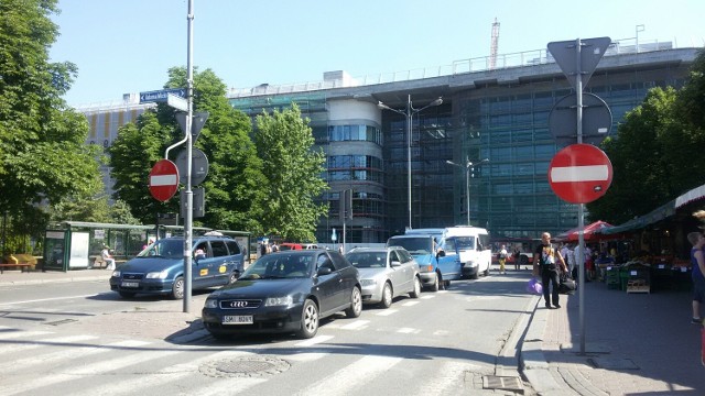 Ulica Stawowa w Katowicach, fragment między Mickiewicza a Skargi