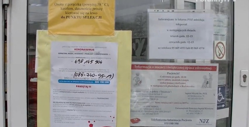 Białystok: Tylko jeden potwierdzony przypadek zakażenia koronawirusem w Podlaskiem. Zachorowania na COVID-19 nie potwierdziły ponowne testy