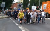 Piesza Pielgrzymka Łomżyńska na Jasną Górę wyruszyła z Ostrołęki 1.08.2023. Zdjęcia