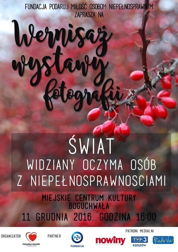 Wystawa fotografii: Świat widziany oczyma osób z niepełnosprawnością