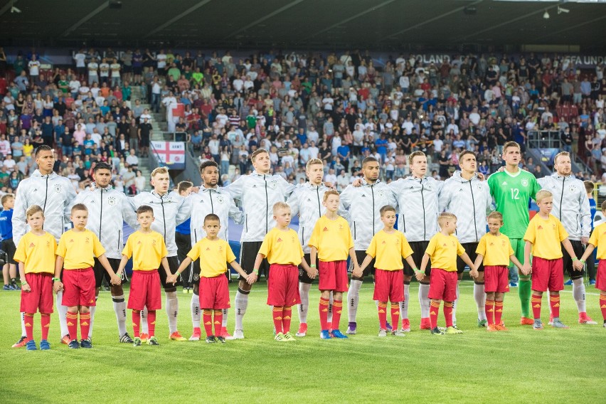 Euro U-21. Mecz Niemcy - Dania w Krakowie