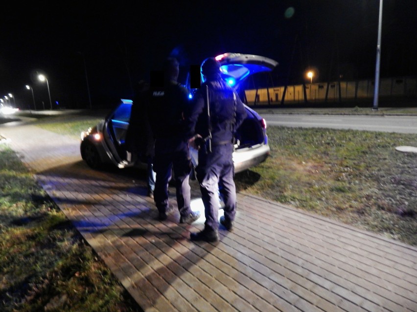 Policyjny pościg w Ustce - policja złapała 23-letniego...