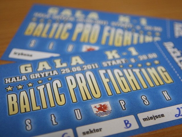 Bilety na Galę Sportów Walki K-1 Baltic Pro Fighting w Słupsku