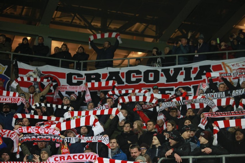 3.03.2020, Kraków, mecz 25. kolejki ekstraklasy Cracovia -...