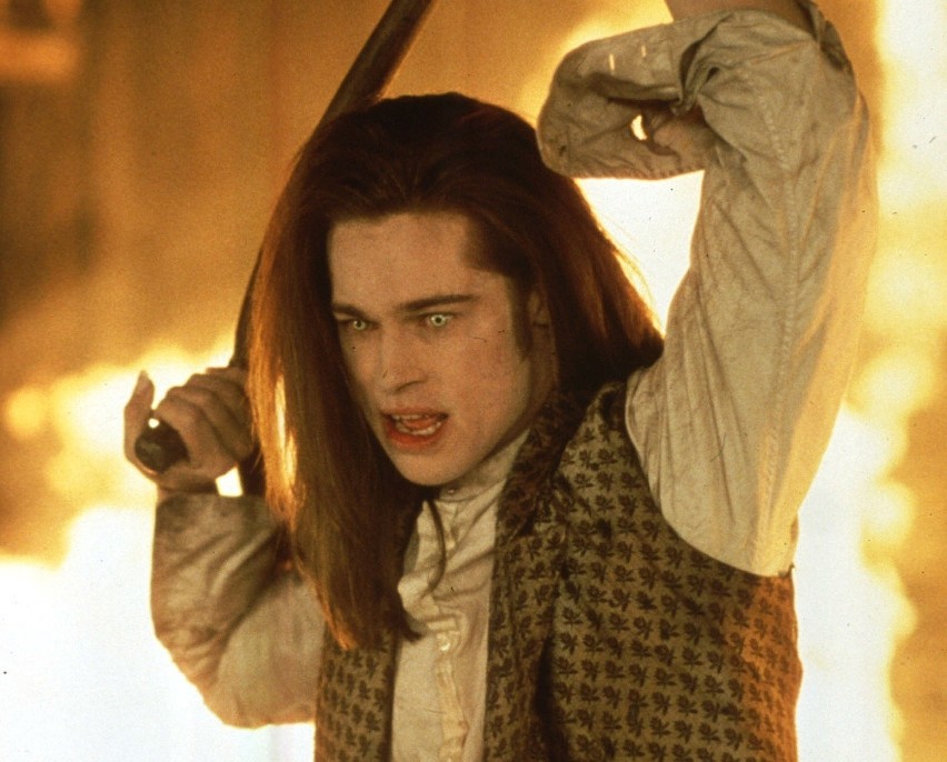 Brad Pitt w filmie "Wywiad z wampierm"...
