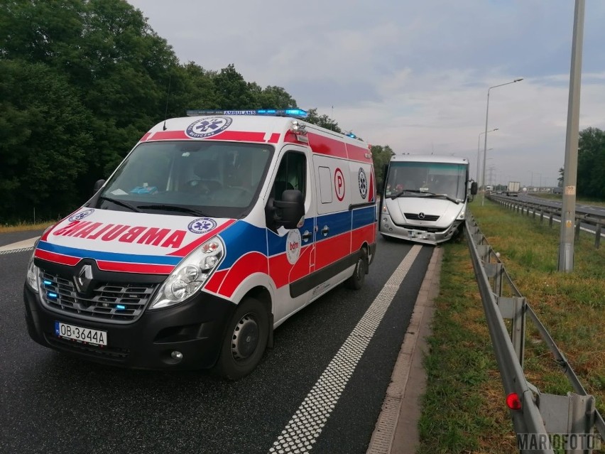 Do wypadku doszło przed godz. 18.00 na autostradzie A4 w...