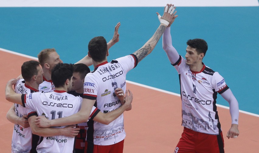 Asseco Resovia pewnie pokonała Vojvodinę Nowy Sad 3:0