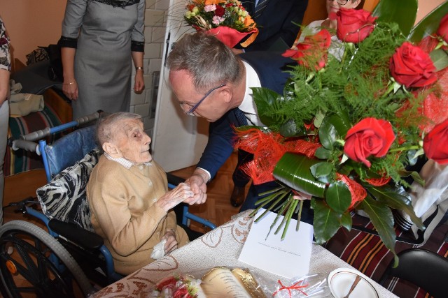 Jedna z najstarszych mieszkanek gminy Wierzbica, Celina Szyszka obchodziła 10 października 2018 roku setną rocznicę swoich urodzin.