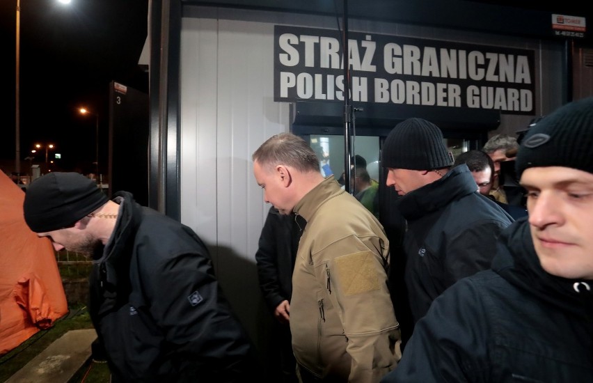Prezydent Andrzej Duda odwiedził polsko-niemieckie przejście...
