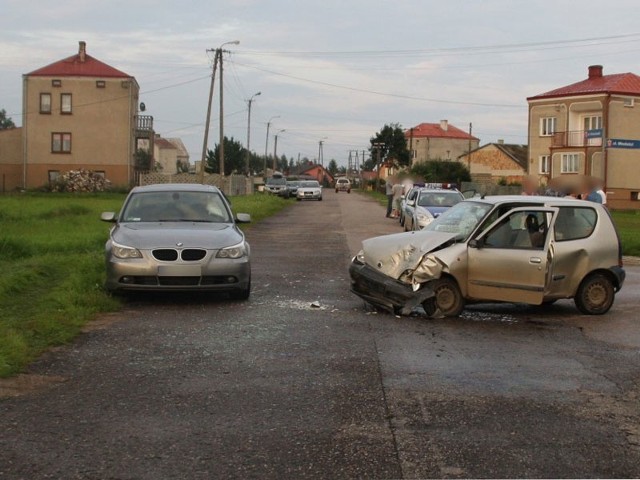 Wypadek w miejscowości Sztabin