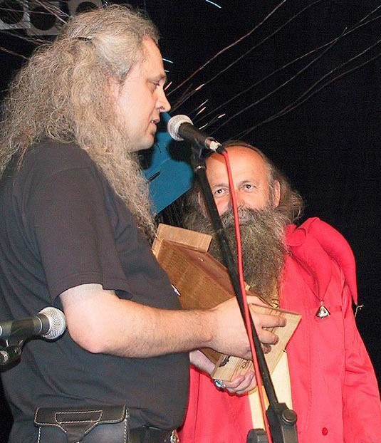 Wiktor Czura znany jest w Tarnobrzegu i Polsce jako pomysłodawca i główny organizator corocznego festiwalu Satyr Blues (od lewej).