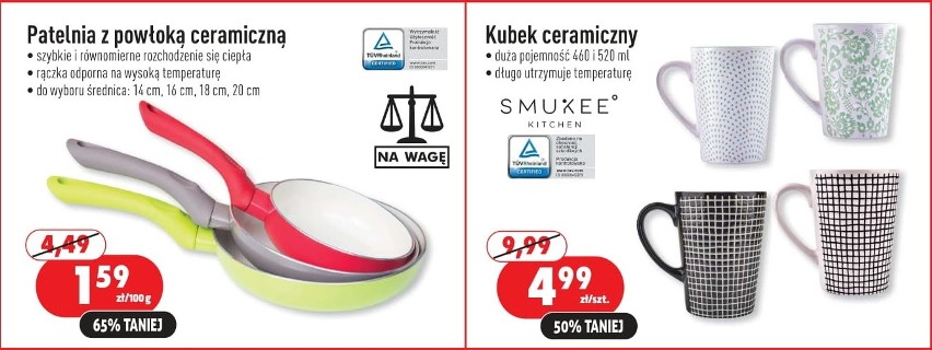 Promocyjne ceny produktów w sklepie Biedronka Outlet w...