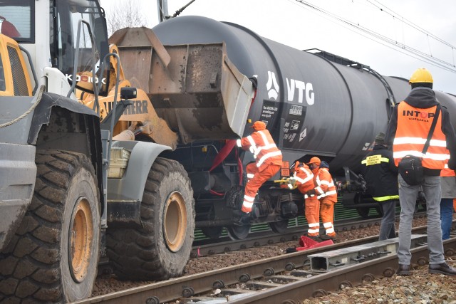 Wypadek kolejowy w Opolu.