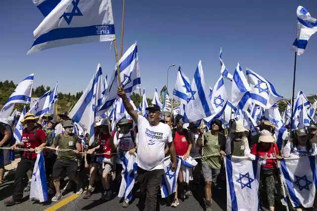 Izraelczycy protestują przeciwko reformie wymiaru sprawiedliwości
