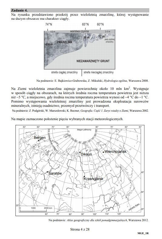 MATURA GEOGRAFIA 2018 OFICJALNE ARKUSZE CKE + Rozwiązania...